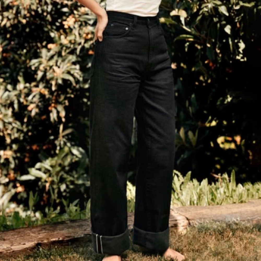 Imogene+Willie Catherine Black Selvage 24